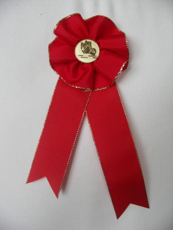 Kokarda červená jednoduchá - emblém